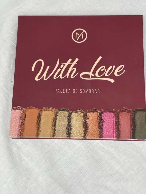 Paleta de Sombras With Love Mylife 9 Cores ref. 8292 - Image 5