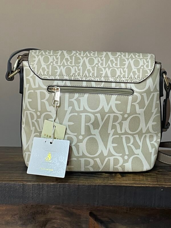 Bolsa Feminina  Veryrio Original VR3370 100%Poliuretano - Alça Ombro tipo carteiro - Estilo c/Qualidade e Elegância - Image 5