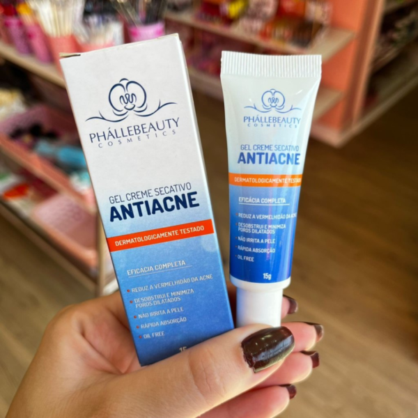 Gel Creme Secativo Antiacne Phállebeauty 15gr - Image 3