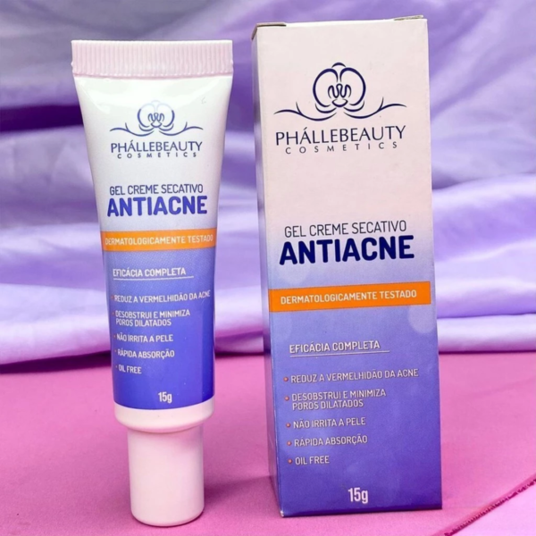 Gel Creme Secativo Antiacne Phállebeauty 15gr