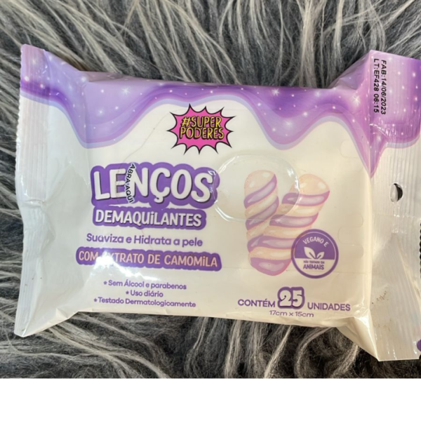 Lenços Demaquilantes Umedecidos Super Poderes c/25 unidades - Image 5