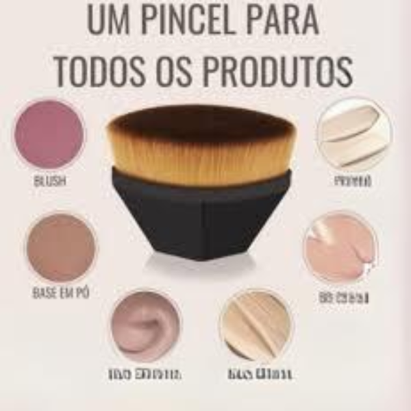 Pincel Profissional Magico Hexagonal para Maquiagem - Image 4