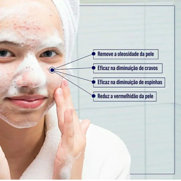 Sabonete Liquido Antiacne Phallebeauty 100ml - Image 6