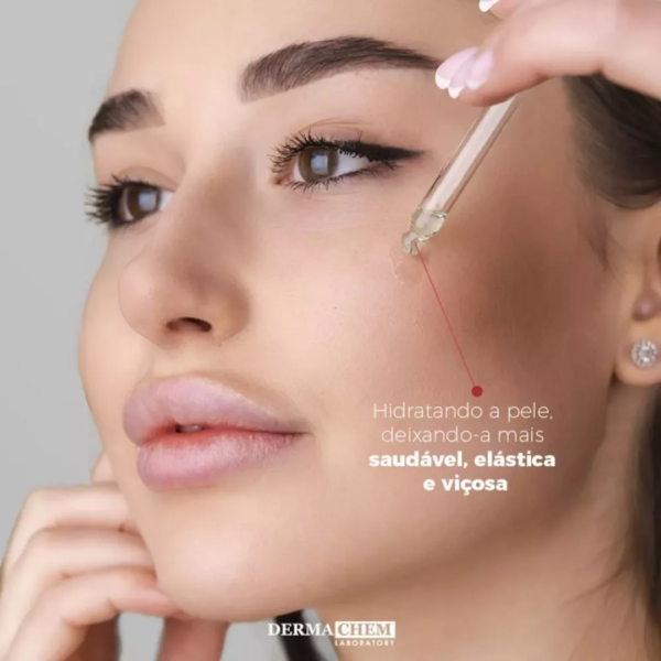 Sérum Facial Ácido Hialurônico Melhora Sinais Acne Hidrata Momento de aplicação Dia/Noite Tipo de pele Todo tipo de pele - Image 3