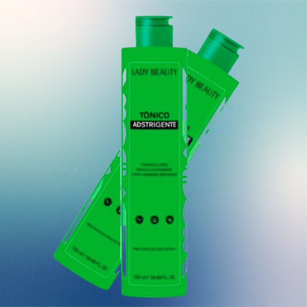 Adstringente Tonico Facial Antioleosidade Lady Beauty 310 ML - Image 2