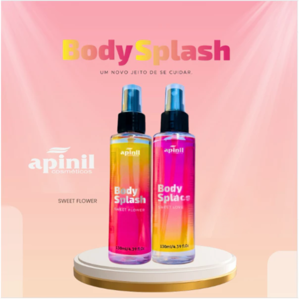 Body Splash Sweet Flower (elegante) Apinil 130ml -Desodorante Colonia - Image 2