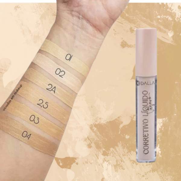 Corretivo Liquido Dalla 5ml - Vegano - Image 2