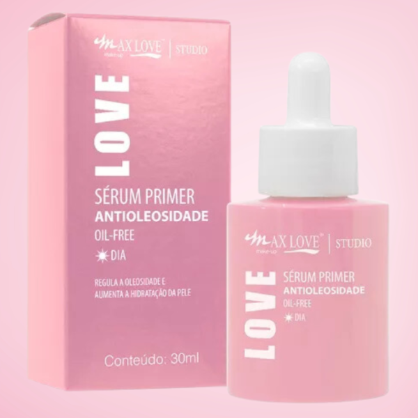 Serum Primer Antioleosidade (Dia) Max Love 30 ml- Oil Free - Image 3