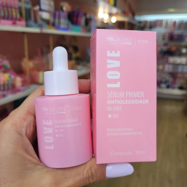 Serum Primer Antioleosidade (Dia) Max Love 30 ml- Oil Free - Image 2