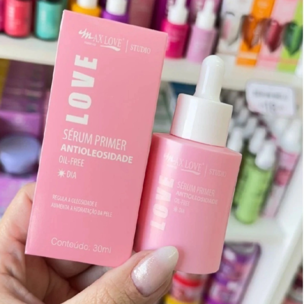 Serum Primer Antioleosidade (Dia) Max Love 30 ml- Oil Free - Image 4