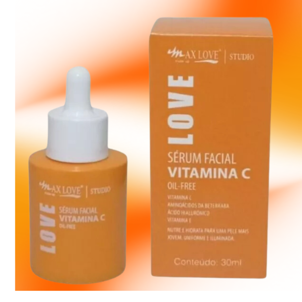 Serum Facial Vitamina C Max Love 30ml - Oil Free