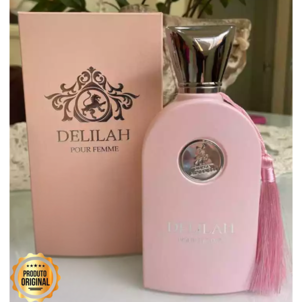 Perfume Arabe Feminino Delilah Pour Femme Maison Alhambra EAU PARFUM 100ml - Original