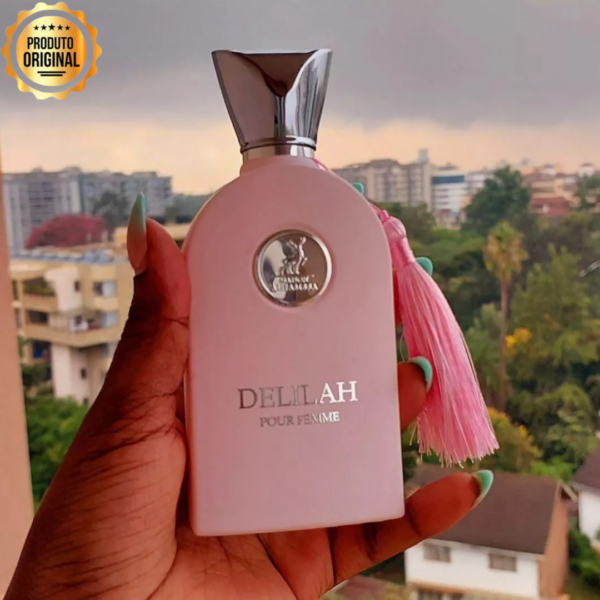 Perfume Arabe Feminino Delilah Pour Femme Maison Alhambra EAU PARFUM 100ml - Original - Image 2