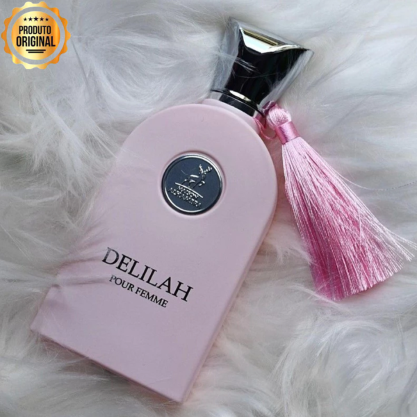 Perfume Arabe Feminino Delilah Pour Femme Maison Alhambra EAU PARFUM 100ml - Original - Image 4