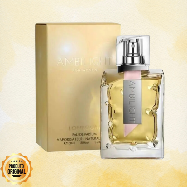 Perfume Importado Feminino Ambilight Lonkoom EAU PARFUM 100ml - Original - Image 4