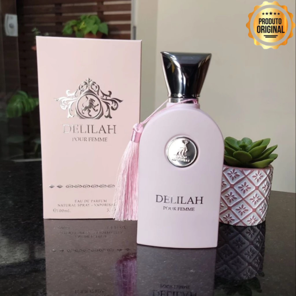 Perfume Arabe Feminino Delilah Pour Femme Maison Alhambra EAU PARFUM 100ml - Original - Image 5